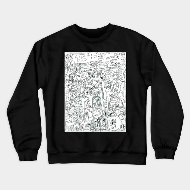 Chapter 5 HELL HOUSE Crewneck Sweatshirt by The Lovecraft Tapes